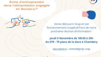 Entreprendre dans l&rsquo;alimentation engagée : rejoignez le Grap !