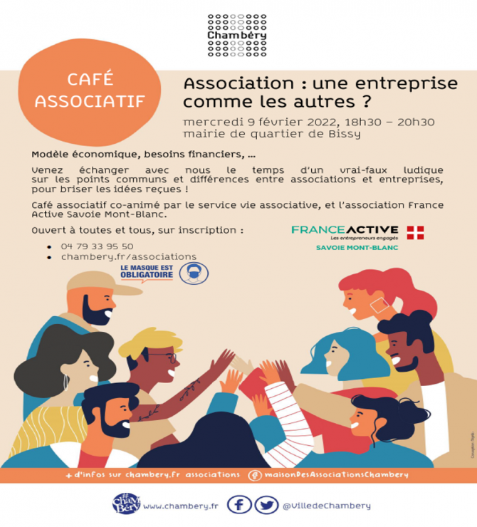 Café associatif : association, une entreprise comme une autre? - Chambéry (73)