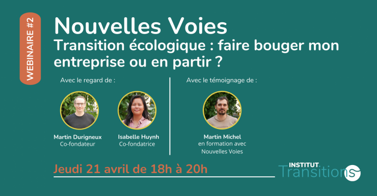 Transition écologique : faire bouger mon entreprise ou en partir ?