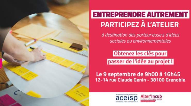 Atelier "Entreprendre autrement"