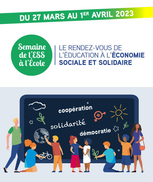 La Semaine de l'ESS à l'école 2023, arrive !