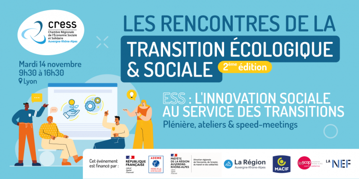 2ème édition des Rencontres de la Transition Ecologique et Sociale