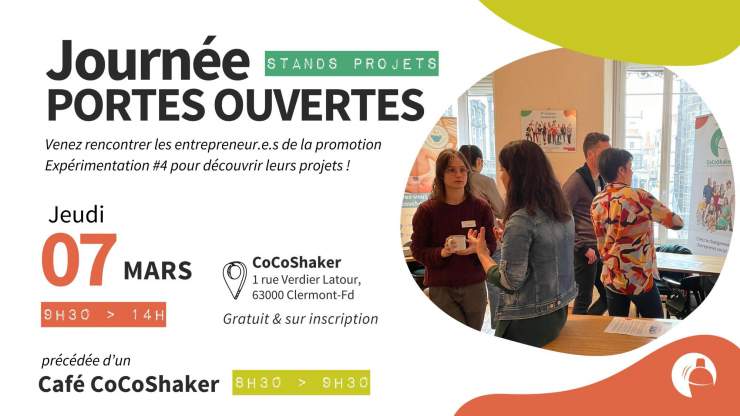 Journée Portes Ouvertes CoCoShaker