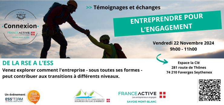 Entreprendre pour l'engagement