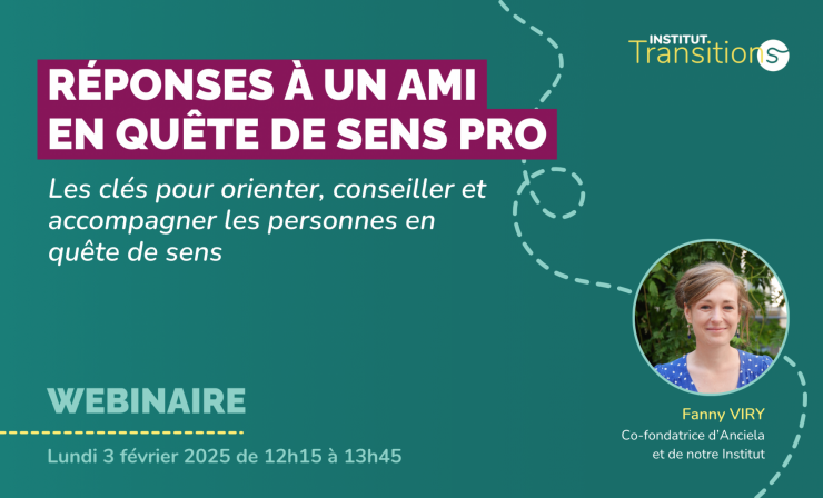Réponses à un ami en quête de sens professionnel 