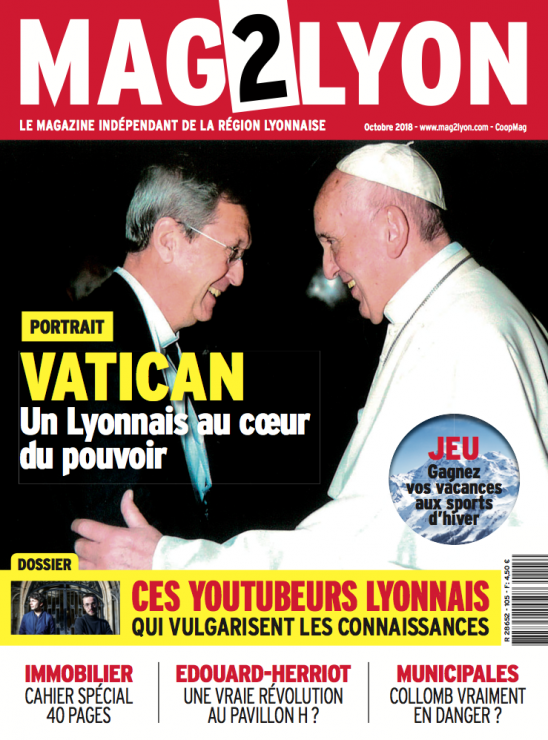 Mag2 Lyon d'octobre est en kiosques