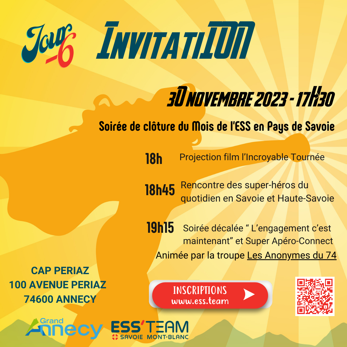 SOIREE CLÔTURE ESS&rsquo;TEAM Savoie Mont-Blanc