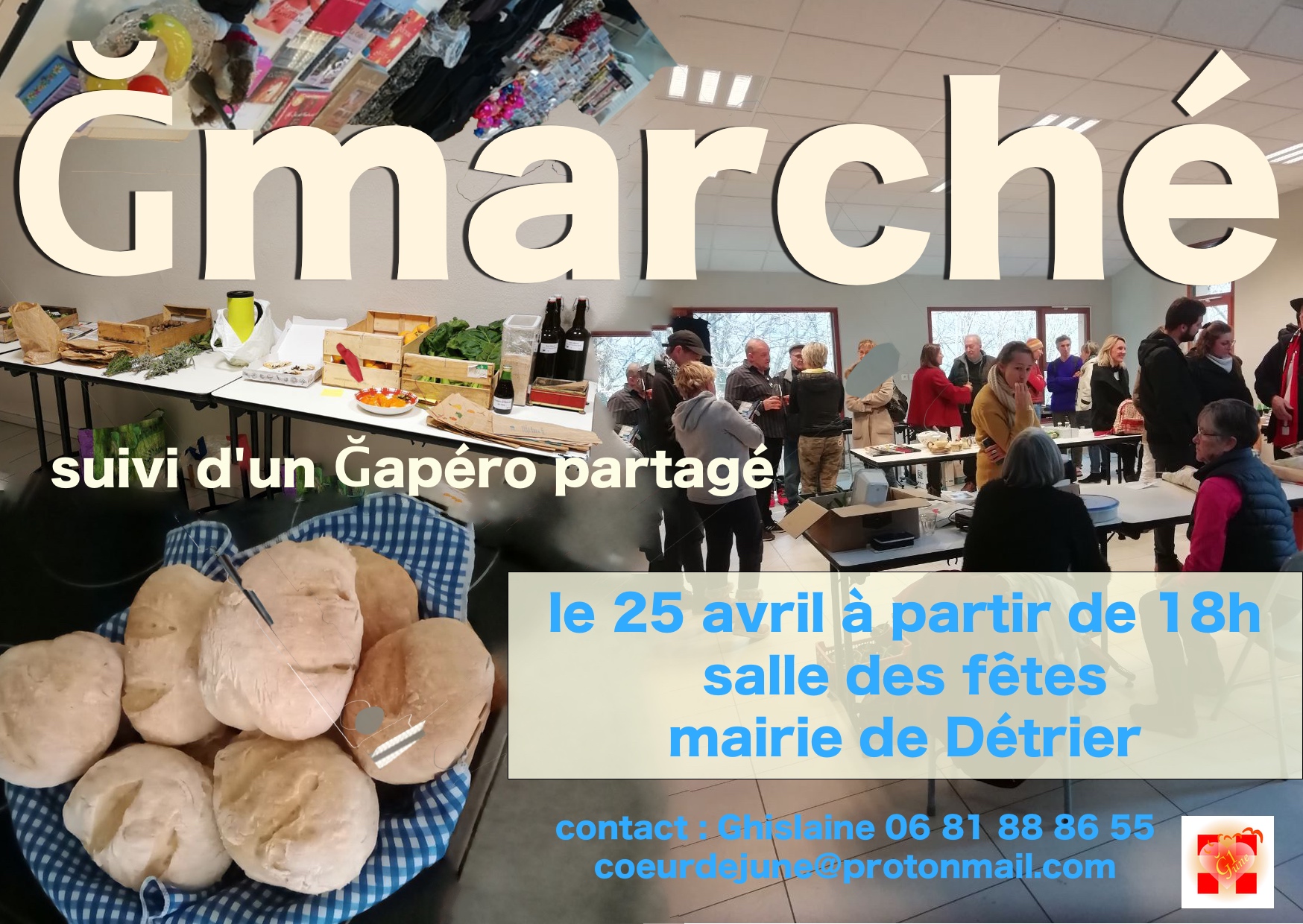 Gmarché le 25 avril à 18h