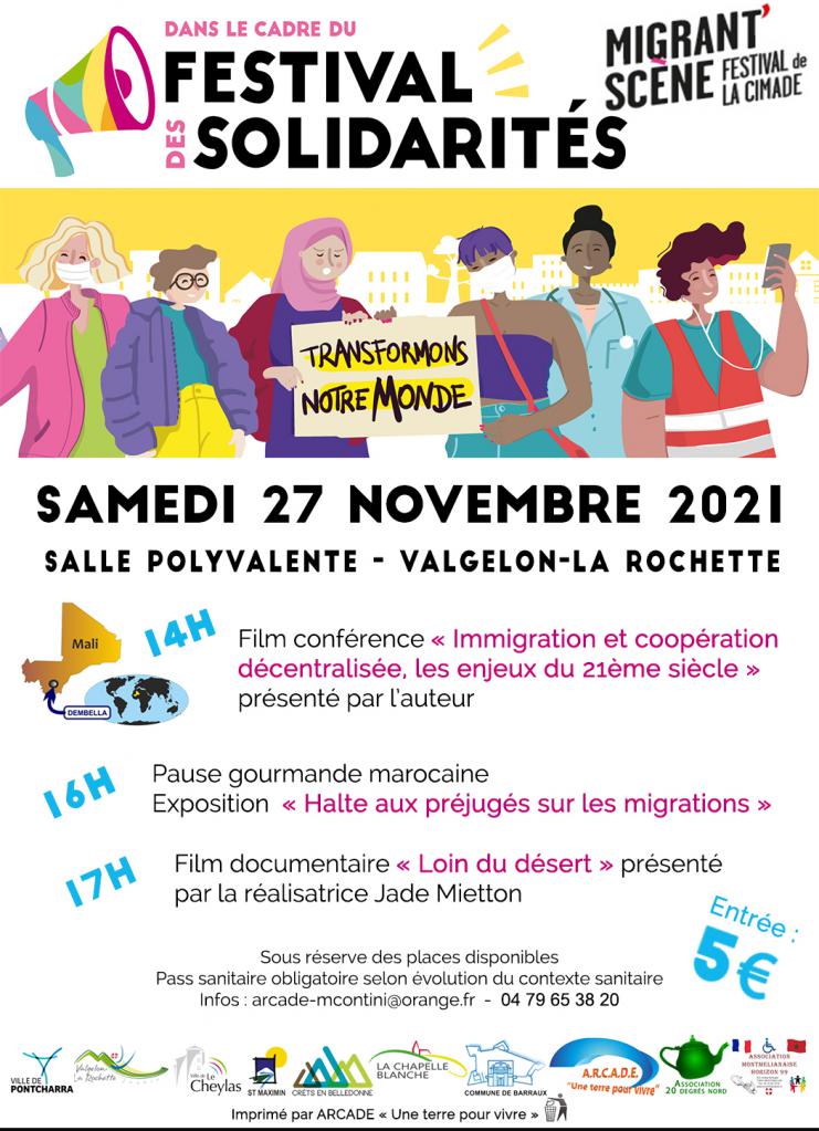 Film et conférence sur les migrations – Valgelon-La Rochette (73)