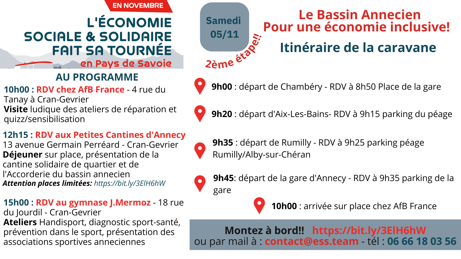 Tournée de l&rsquo;ESS – Visite guidée des ateliers AfB France