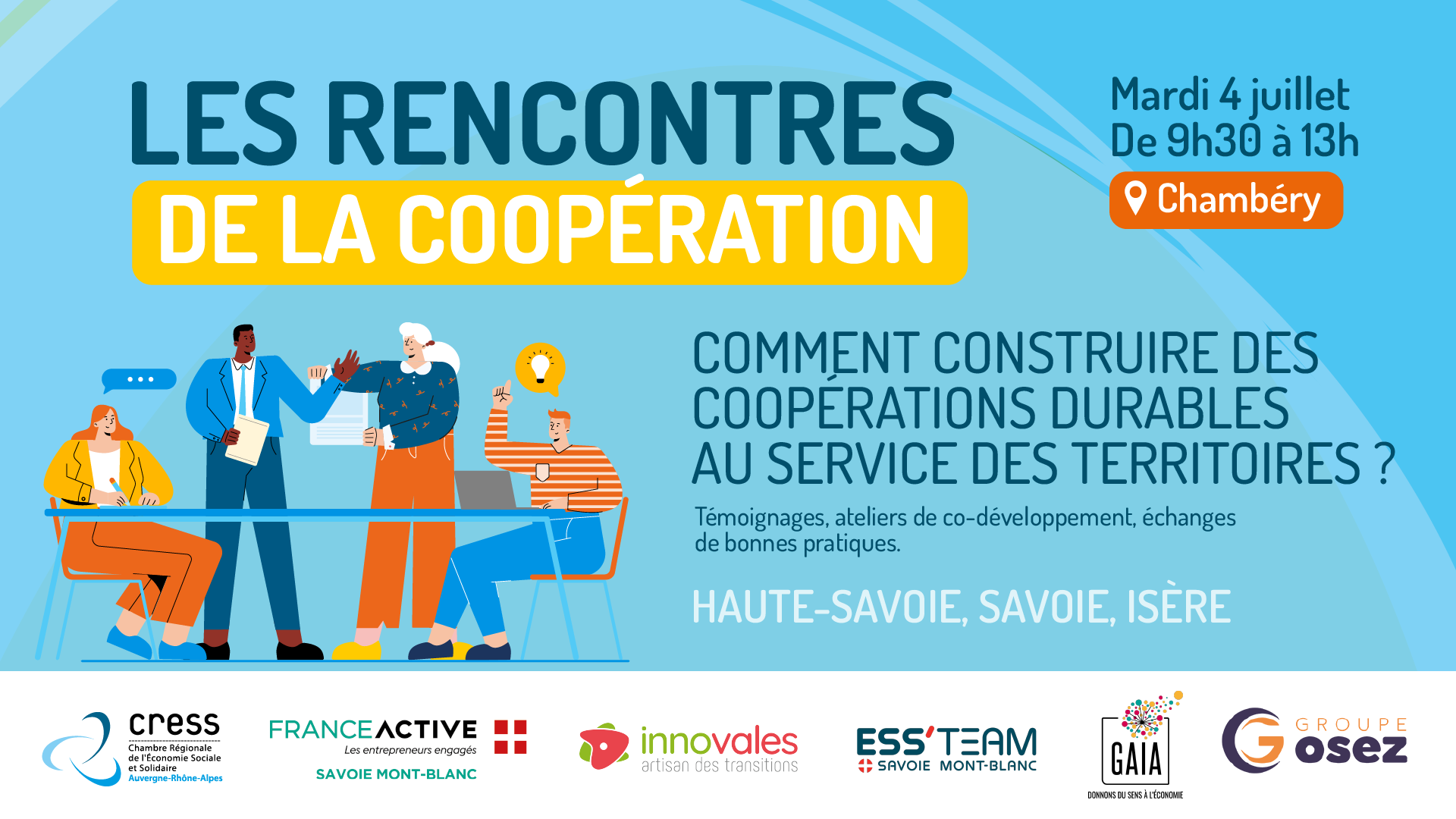 Les Rencontres de la Coopération – Arc Alpin