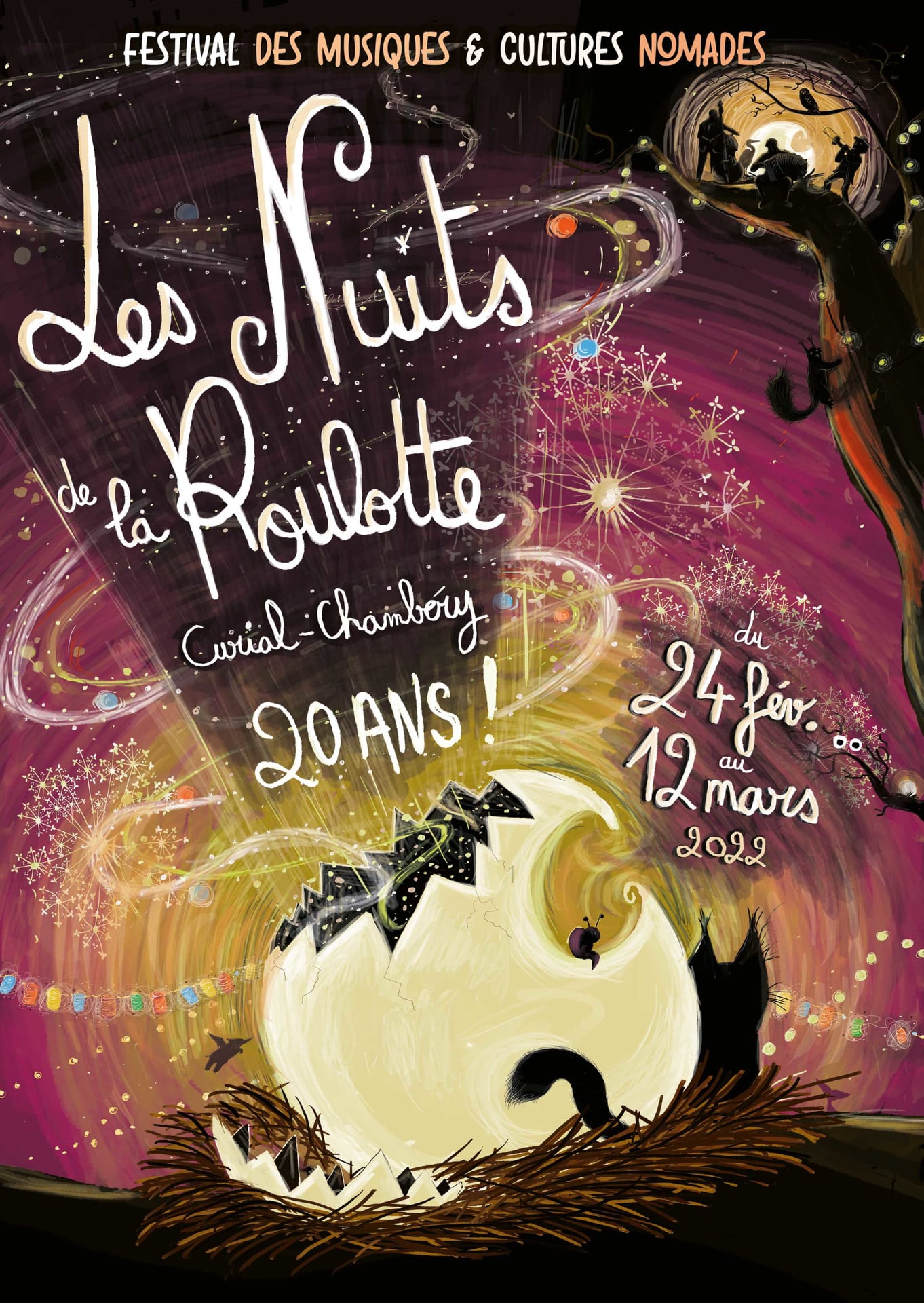 Festival Les Nuits de la Roulotte – 20ème édition – Chambéry (73)