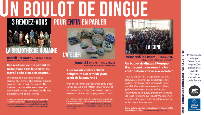 Conférence Un Boulot de Dingue