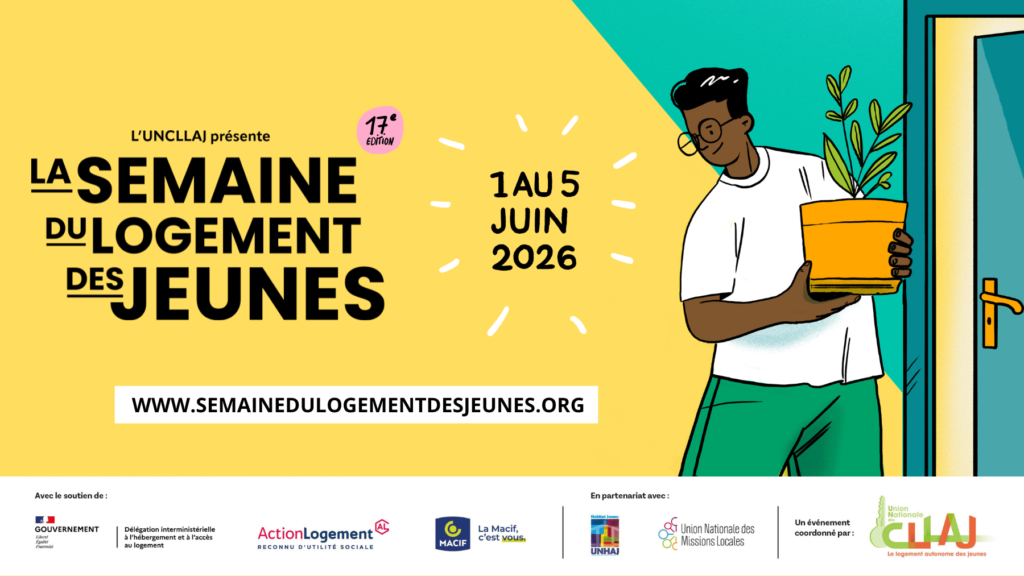 17ème édition de la Semaine du Logement des Jeunes, du 1er au 5 juin 2026 !